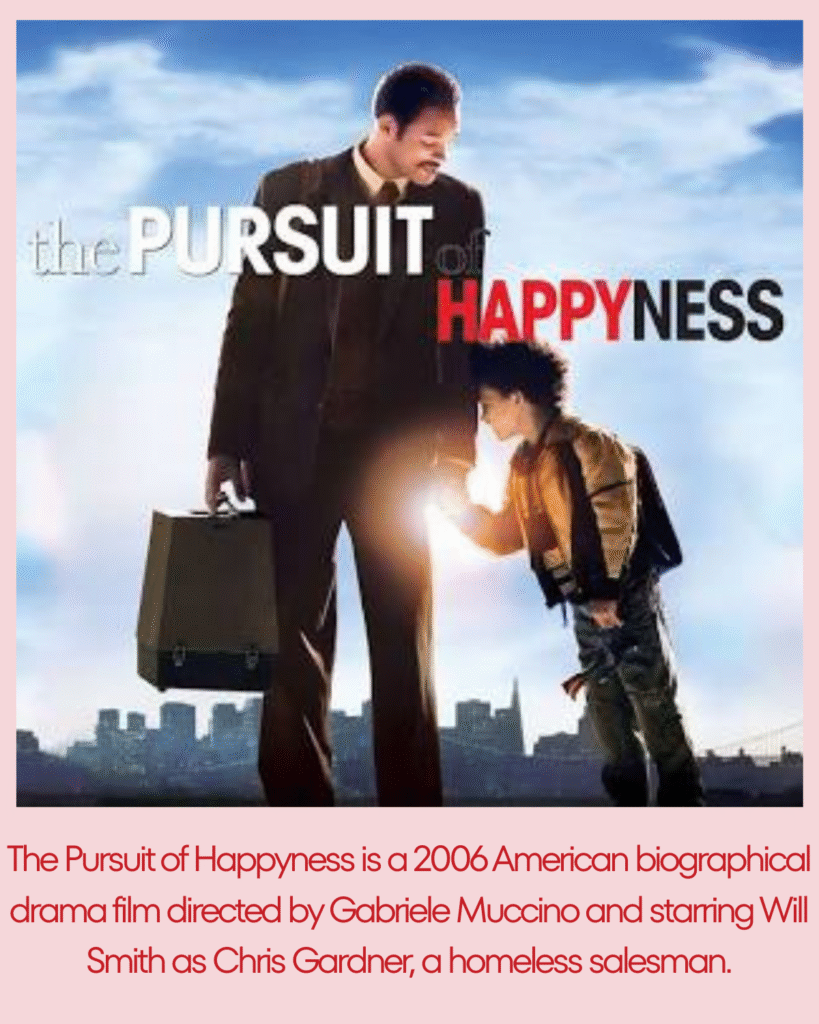 Will Smith and Jaden Smith in The Pursuit of Happyness, an uplifting Netflix movie about resilience and hope